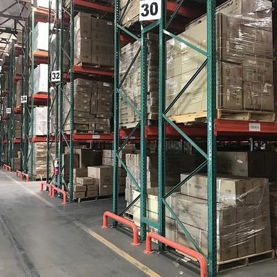 قفسه های ذخیره سازی انبار سنگین سفارشی اتاق سرد American Teardrop Standard Pallet Rack