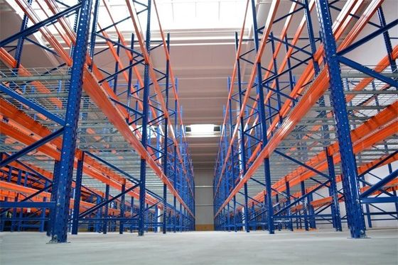 انبار فولادی مدل Teardrop Style Palet Racking USA نوع 3000IBS 4000Ibs