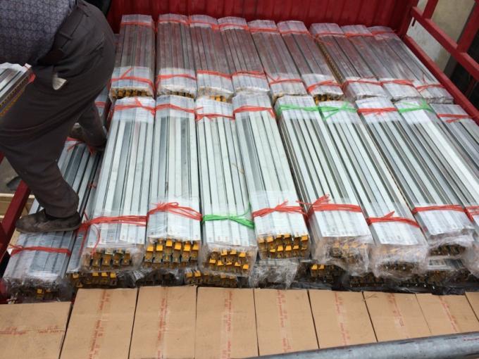 کارتن جریان جمع آوری جریان گرانش رال پودر پوشش سطح تمام شده 5