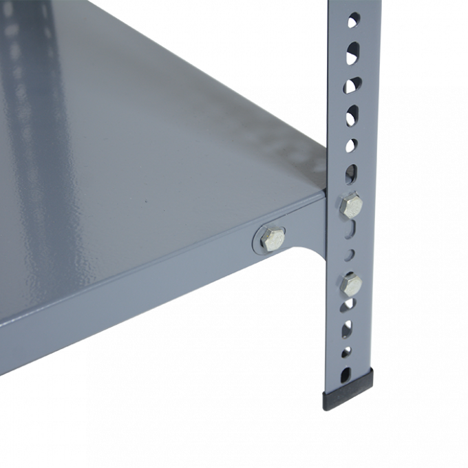 قفسه های فولادی زاویه ای که برای نگهداری در انبار ساخته شده اند 4