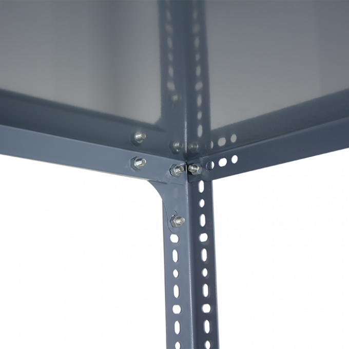 قفسه های فولادی زاویه ای که برای نگهداری در انبار ساخته شده اند 5